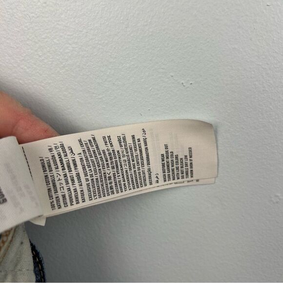 Abercrombie & Fitch Jeans Slim Straight Distressed Dark Wash Men’s Sz 31 x 32 - Picture 15 of 16